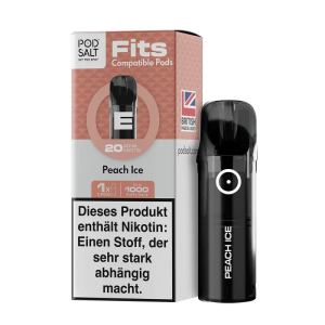 Pod Salt - Fits Pods Peach Ice 20mg/ml - 3er Pack
