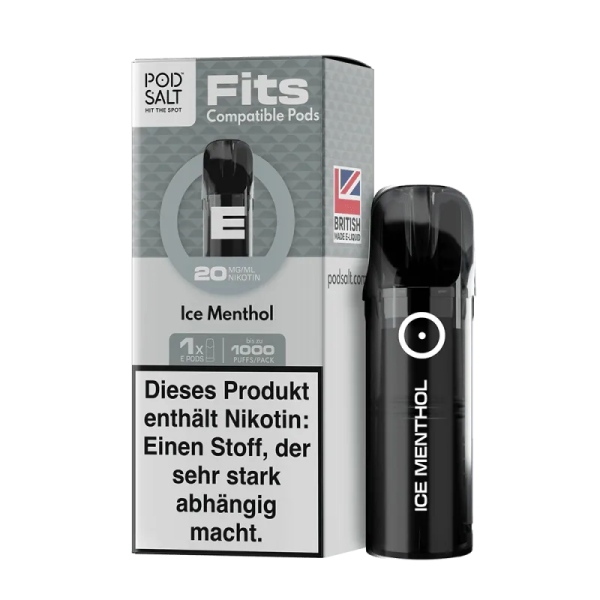 Pod Salt - Fits Pods Ice Menthol 20mg/ml - 3er Pack