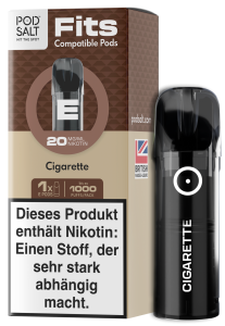 Pod Salt - Fits Pods Cigarette 20mg/ml - 3er Pack