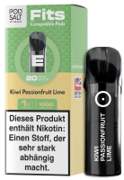 Pod Salt - Fits Pods Kiwi Passionfruit Lime 20mg/ml - 3er Pack