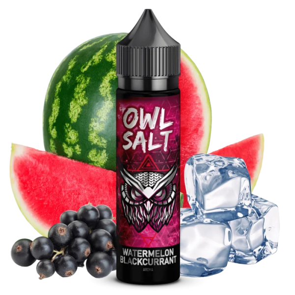OWL Salt - Watermelon Blackcurrant Aroma 10ml Longfill