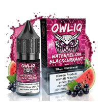 OWLIQ Nic Salt - Watermelon Blackcurrant Liquid 10ml - 10mg/ml