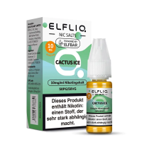 Elfliq by Elfbar Nic Salt - Cactus Ice Liquid 10ml 10mg/ml