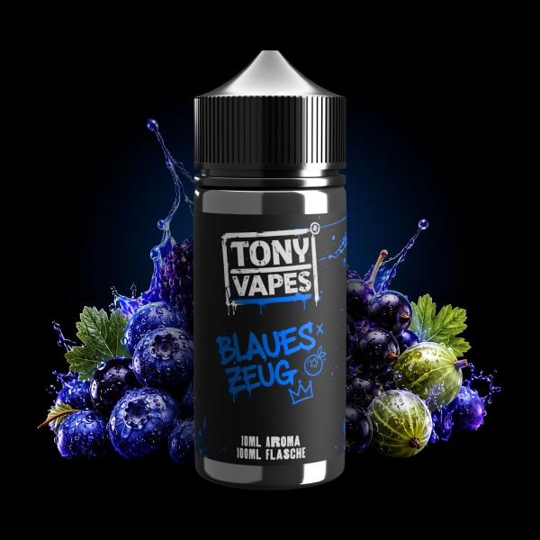 Tony Vapes - Blaues Zeug Aroma 10ml Longfill