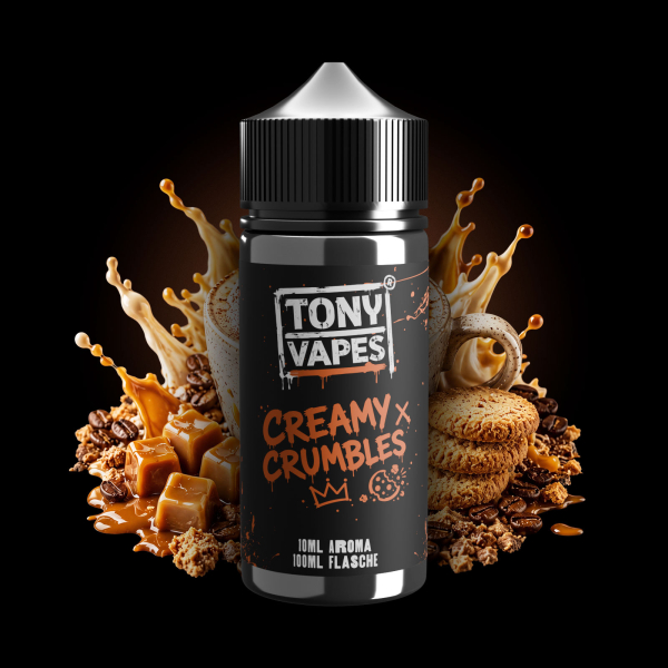 Tony Vapes - Creamy Crumbles Aroma 10ml Longfill