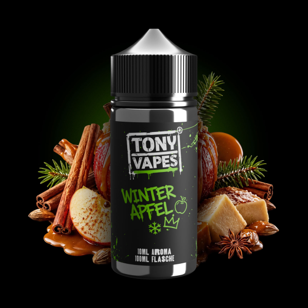 Tony Vapes - Winter Apfel Aroma 10ml Longfill